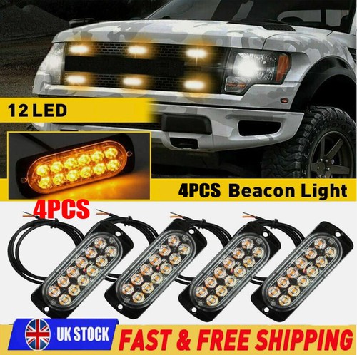 4pack led amber car truck - 4pack,