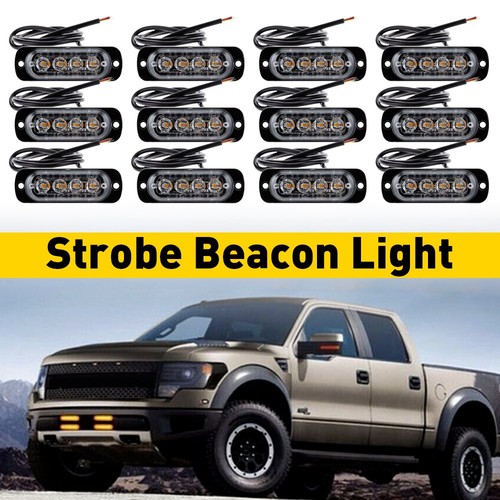 12x amber led grill - grill, strobe