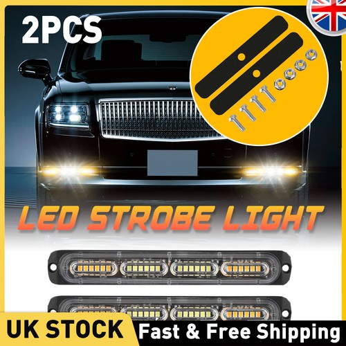 Truck amber recovery strobe - 2x,